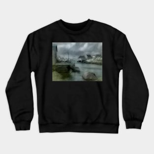 Dull Fall Day in Peggys Cove Crewneck Sweatshirt